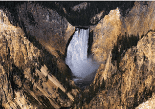 yellowstone waterfall 1